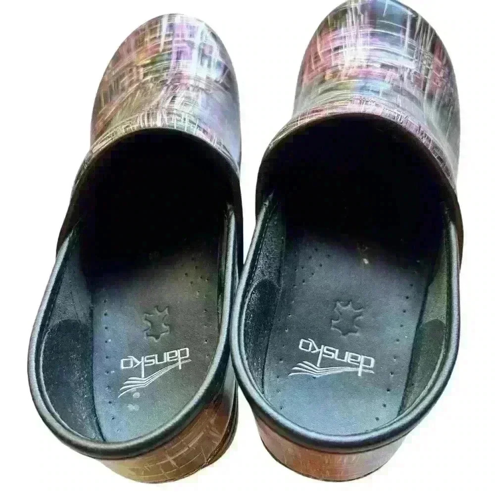 Dansko Multicolor Patterned Mules - Picture 6 of 12